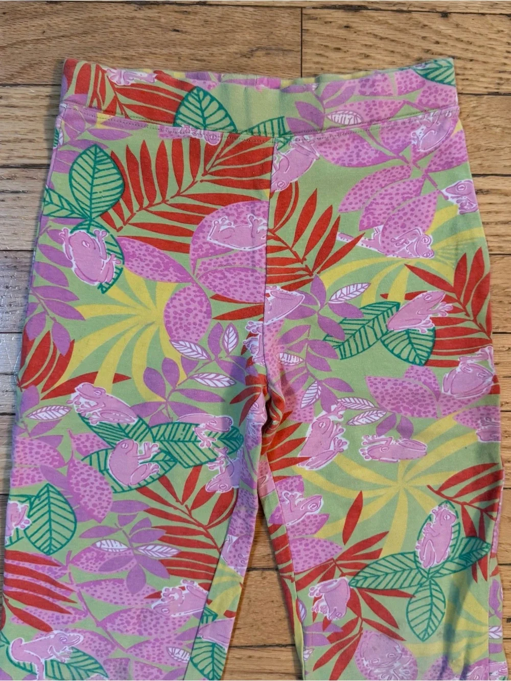 Lilly Pulitzer Colorful Frog Animal Pants 6x Small